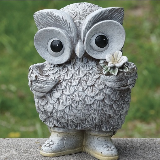 Pudgy Pals Owl in Boots 8.75"