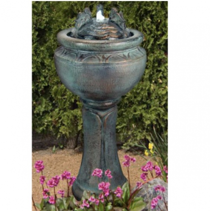 Tall Cherub Fountain