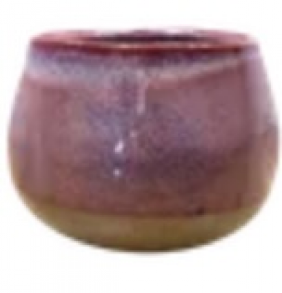 Dewdrop Pot Dripped Cherry 7"