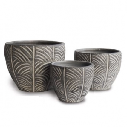 Thai Egg Haystack Pot 15"