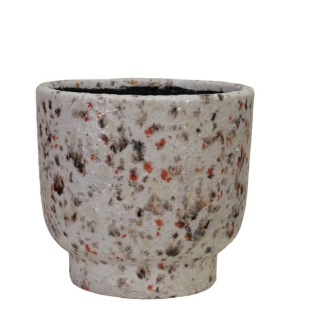 Terra-cotta Terrazzo Planter 7.75" 