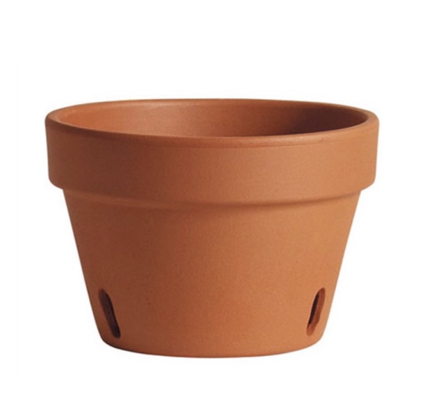 Terra Cotta Orchid Pot&nbsp;&nbsp;8.3"