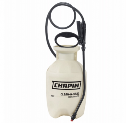 Clean �N Seal Poly Deck Sprayer - 1 Gallon