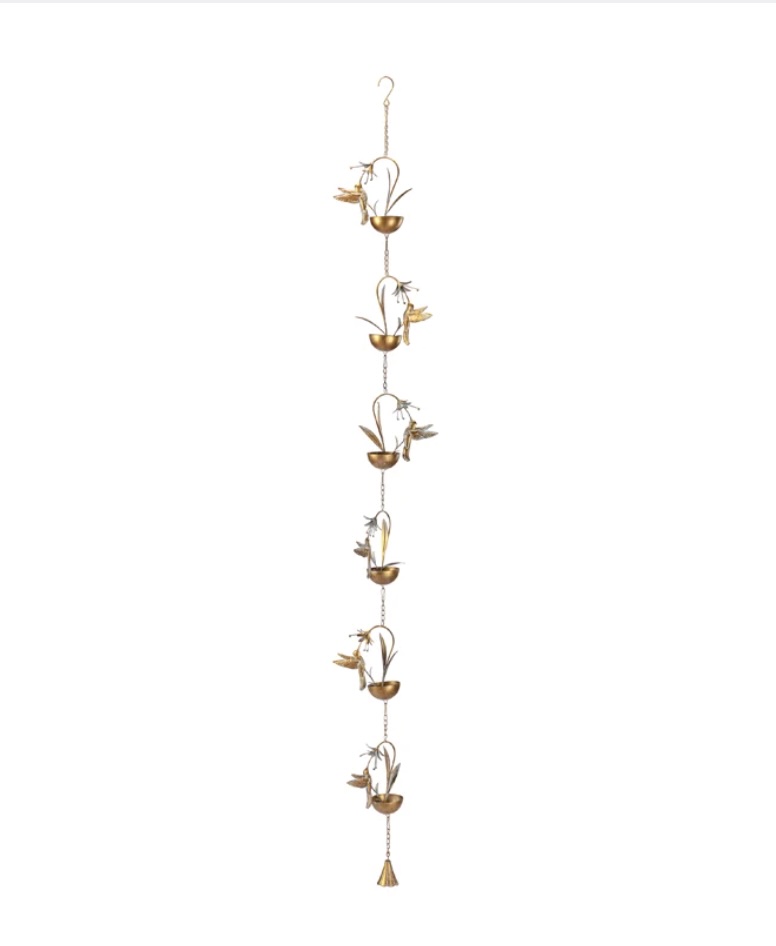 Hummingbird Rain Chain 73.5"L 