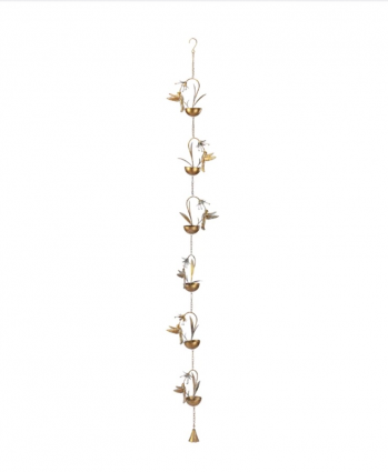 Hummingbird Rain Chain 73.5"L 