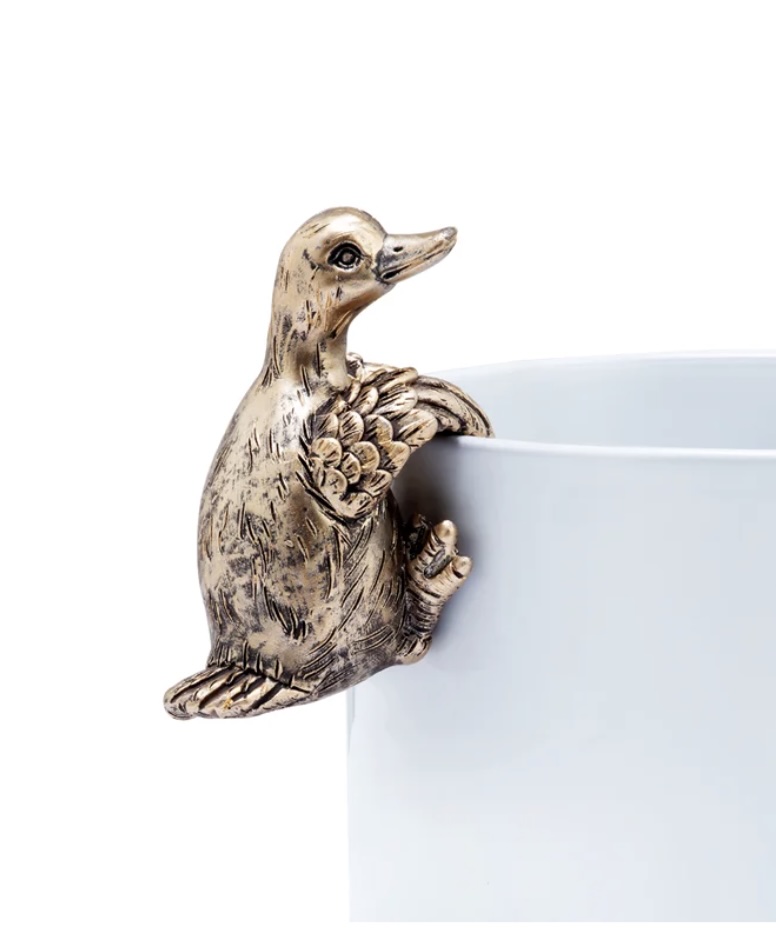 Gold Duck Pot Hanger