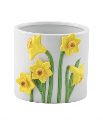 Yellow Daffodil Planter 5.75"