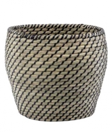 Black Zig Zag Tree Cover 11"