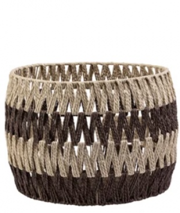 Open Weave Willow Pot Cover 14"