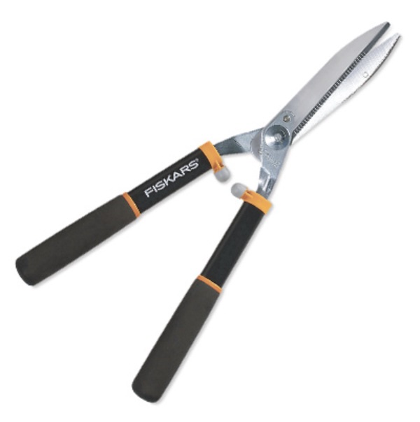 Power Lever Hedge Shears 8" � Steel Handle Hedge Trimmer