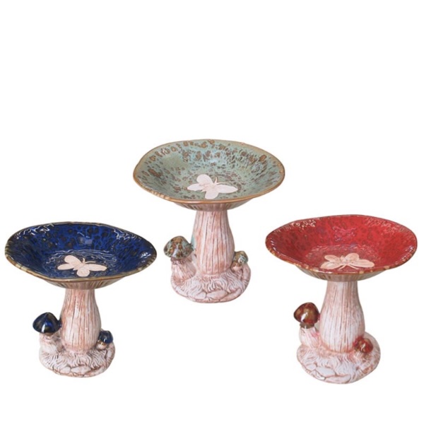 Monarch Butterfly Birdbaths (Sold Separately)