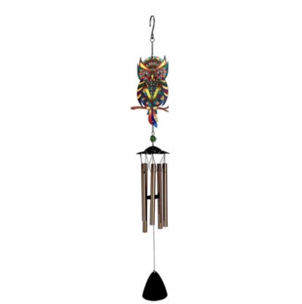 Owl Suncatcher Wind Chime