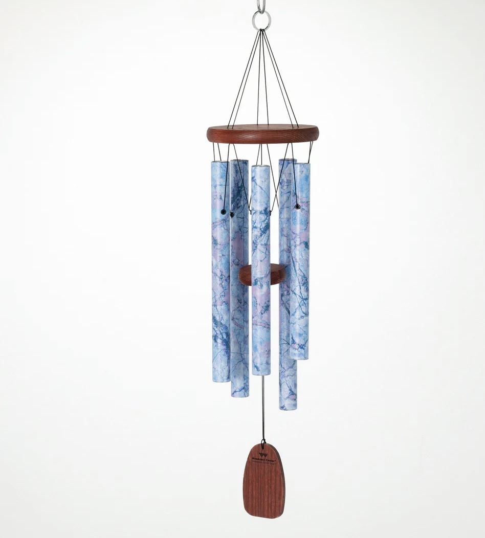 Woodstock D&eacute;cor Chime� � Sky Blue Marble