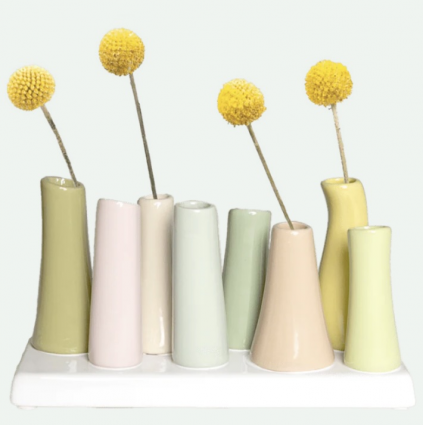 Pooley Pear Modern Bud Vase for Flowers