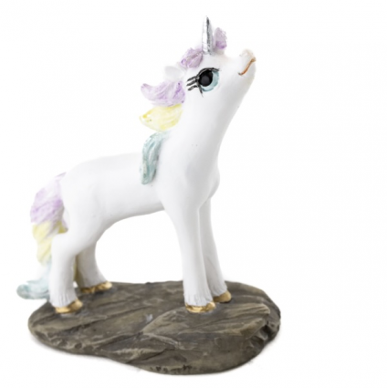Sparkle Fizz Unicorn � Fairy Garden Figurine
