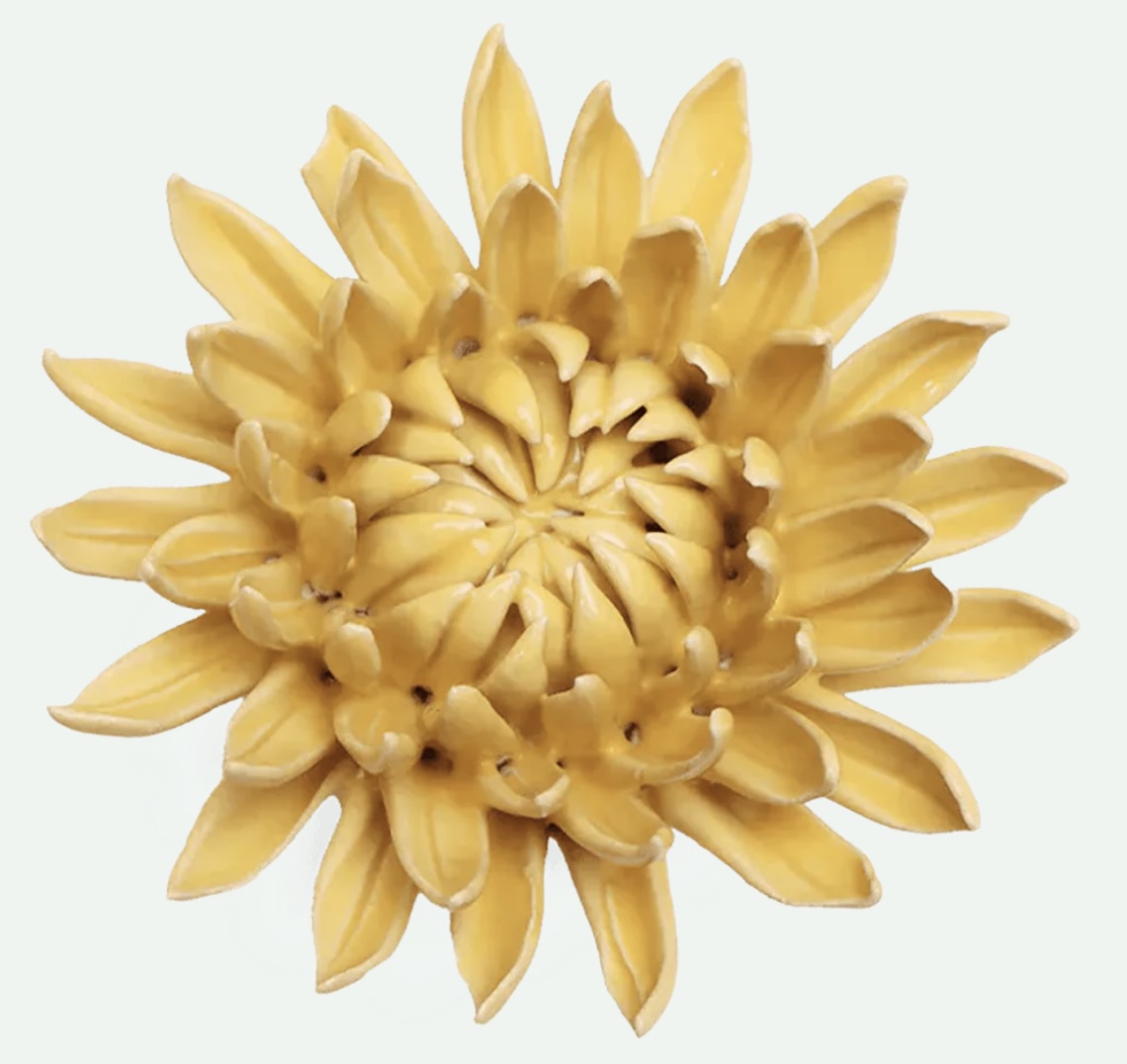 Canary Yellow Ceramic Sarah Mum