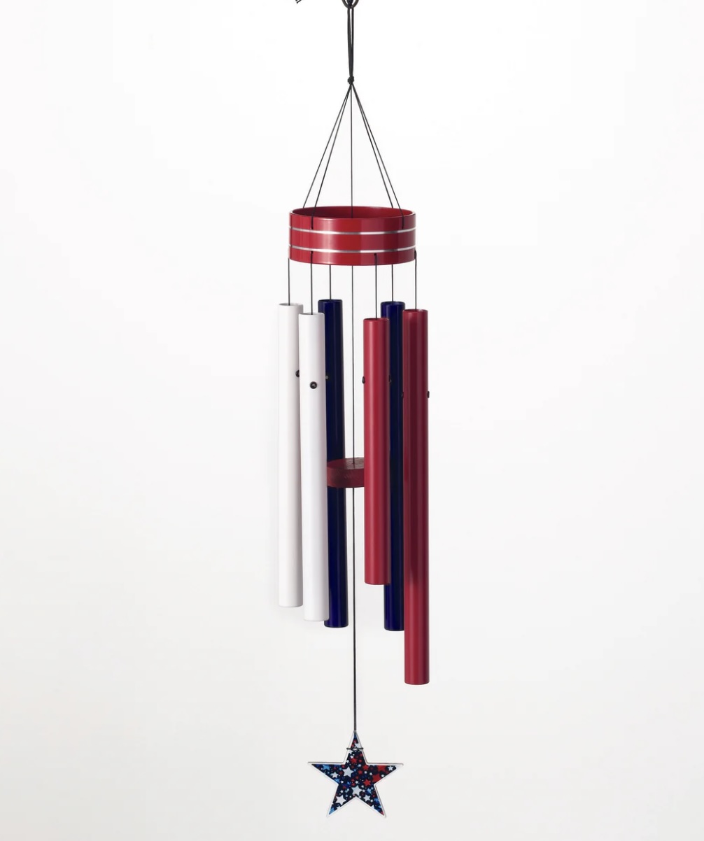 Woodstock Star Spangled Banner Wind Chime