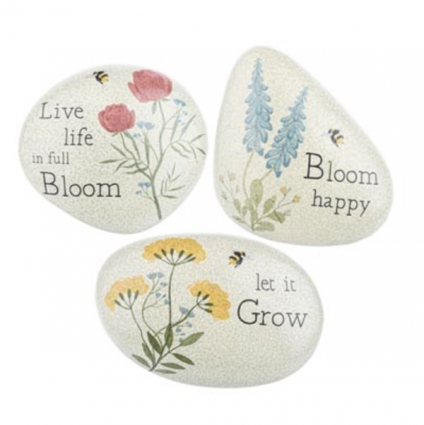 Botanical Rock Art (Sold Separately)