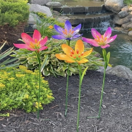 Lily Garden Stake 36"H (sold seperately)