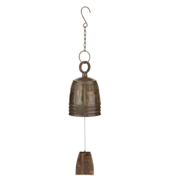 Copper Flame Wind Bell&nbsp;32.75"L