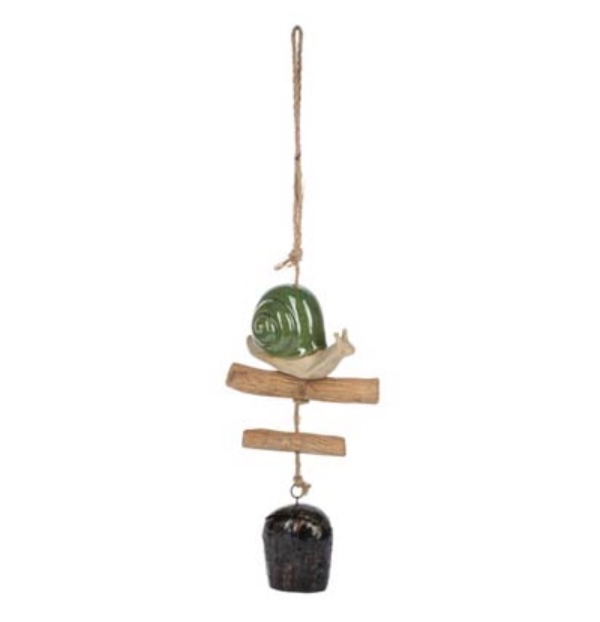 Snail Wind Chime 12"