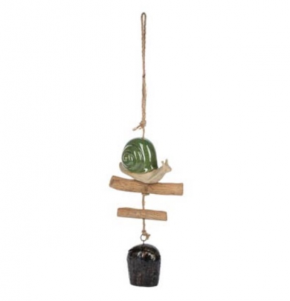 Snail Wind Chime 12"