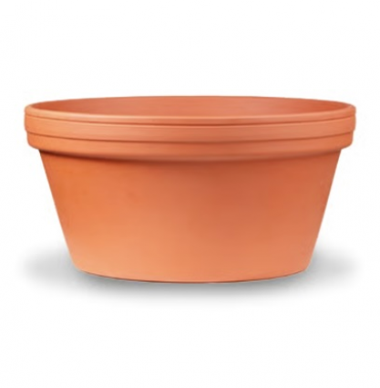 Red Clay Bonsai Cactus Pot  9" X 4" 