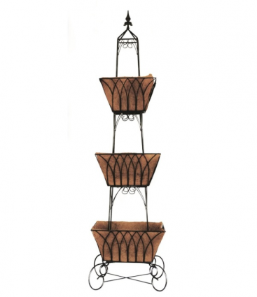 Ornate Three Tier Planter