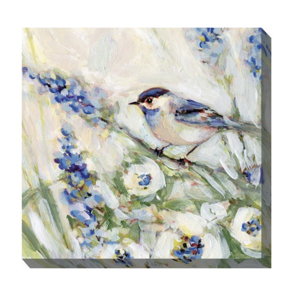Blue Meadow Wall Art 24X24