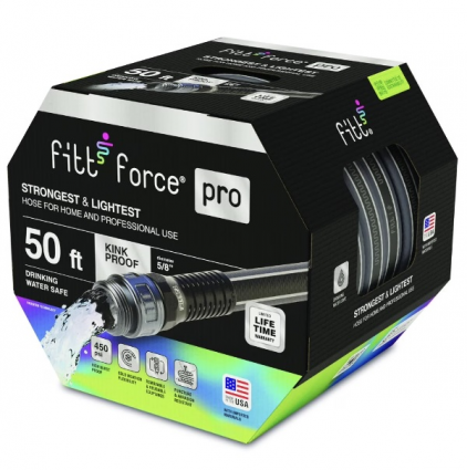 FITT Force&reg; Pro Heavy-Duty Commercial Garden Hose 50'