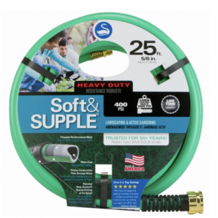 GreenThumb NeverKink&reg; Heavy Duty Garden Hose 5/8" x 25'