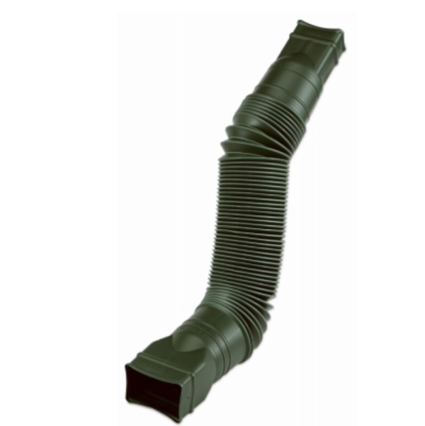  Green Flex Poly Downspout Extender 