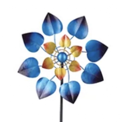 Begonia Wind Spinner 15"W X 48"H 