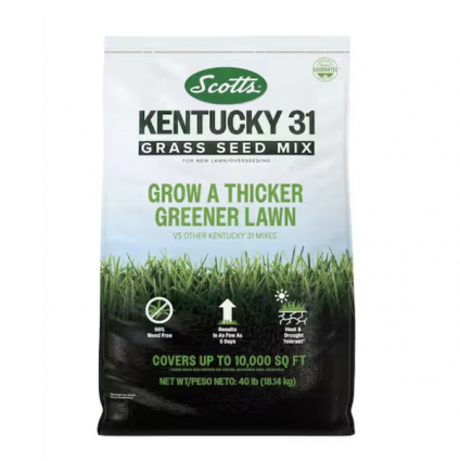 Scotts Kentucky 31 Grass Seed Mix 40 lb.