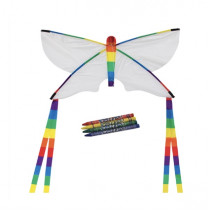 Butterfly Coloring Kite 23"