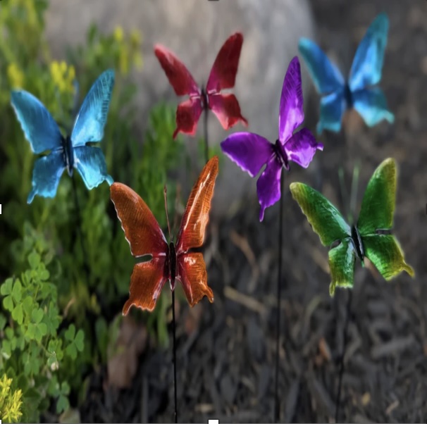 Luminous Butterfly Stake 12" (Sold Separately)