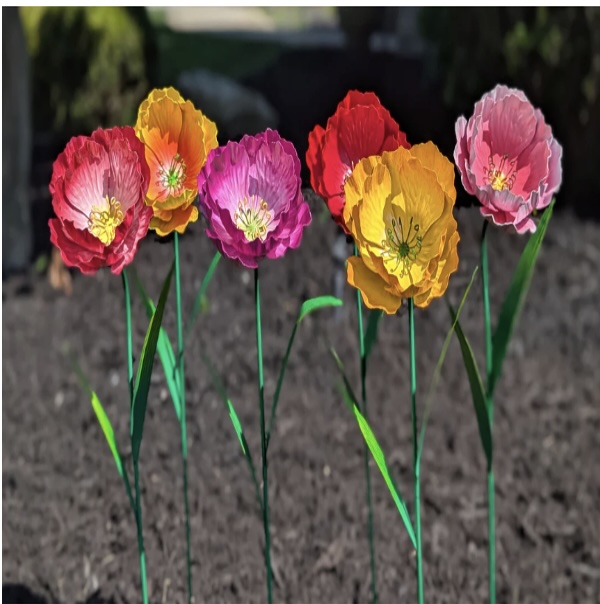 Bonita Floral Stake 29" (Sold Separately)