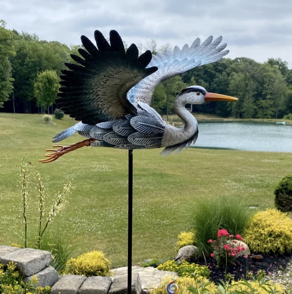 Cruising Blue Heron Stake 44"