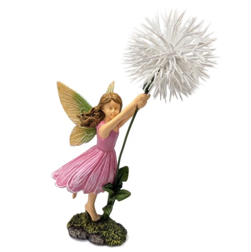 Fairy Holding a Dandelion