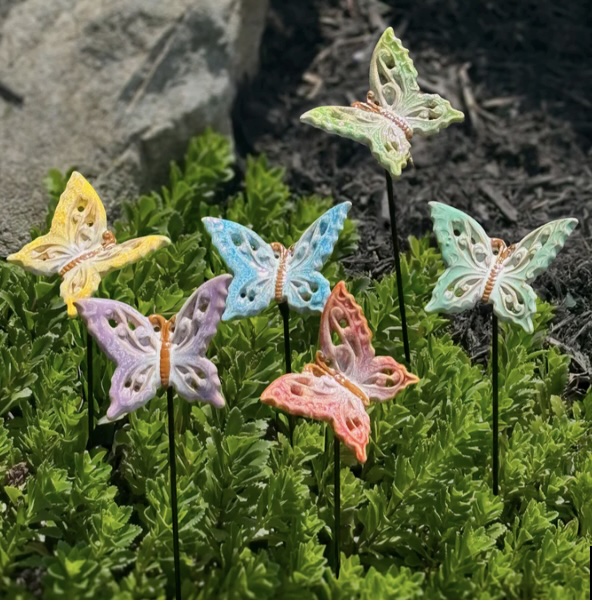 Delicate Butterfly Stake 16" (Sold Separately)