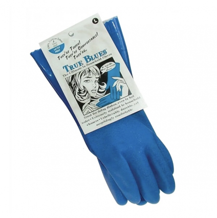TRUE BLUES&reg; Blue True Rubber Gloves � Small
