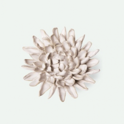 Small White Ceramic Flower