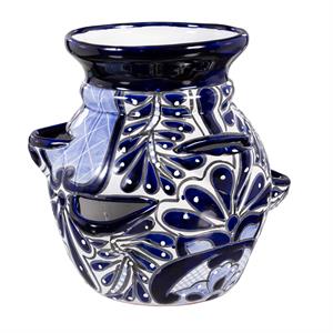 STRAWBERRY POT, 10" B/W TALAVERA
