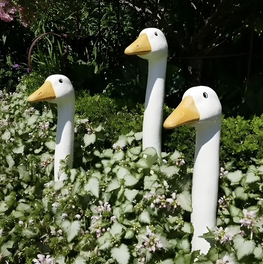 Plain Goose Plant Pick  8.7" 