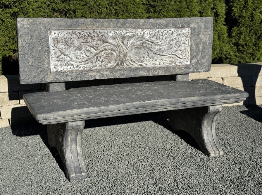 Grand Oak Garden Bench 