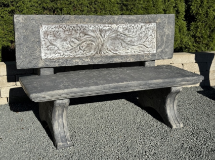 Grand Oak Garden Bench 