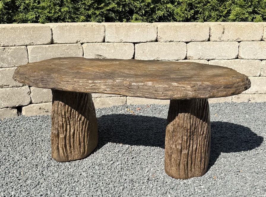 Slate Garden Bench