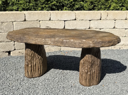 Slate Garden Bench