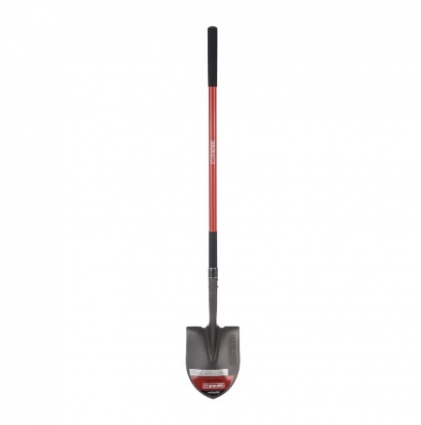 Round Point Shovel Fiberglass Handle