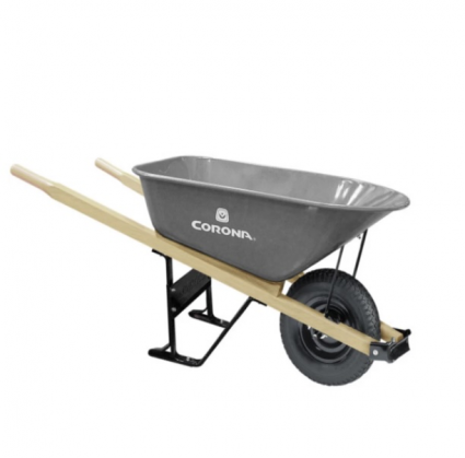 6 cu. ft. Heavy-Duty Contractor Wheelbarrow